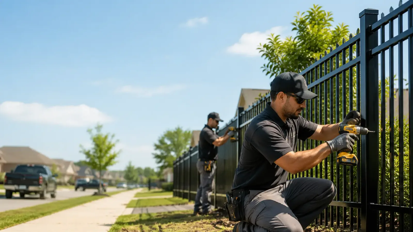Metal Fence Installation in Lakota, IA